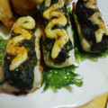 どらっこ３３'s cooksnap of when they made ちくわとほうれん草のマヨ焼き.