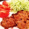 Mami♬'s cooksnap of when they made 満足でヘルシー◆揚げないとんかつ◆.