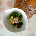 puniＫ's cooksnap of when they made ほうれん草＆ベーコン炒め。.