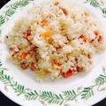 ayatarosu1's cooksnap of when they made フライパンで簡単♡チキンピラフ.