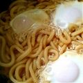 だままちゃん's cooksnap of when they made 土鍋であったか！すき焼き風うどん♪.