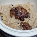 cyobindish's cooksnap of when they made もち米だけの贅沢栗ご飯.
