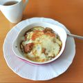 ☽月光's cooksnap of when they made カレーの残りでサッサとチーズドリア！.
