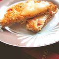 honey&lemon's cooksnap of when they made チリマヨでスパイシーチーズトースト.
