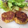 mamatime's cooksnap of when they made 【かぼちゃバーグ　カレー味】子供も大好き.