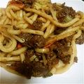 悠まま26's cooksnap of when they made コストコプルコギ焼きうどん.