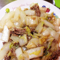 tama姫☆'s cooksnap of when they made 簡単！牛肉と白菜のにんにく生姜炒め.