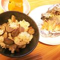 とりぷるあい's cooksnap of when they made キンピラゴボウと鶏肉の炊き込みご飯＊.