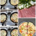 shukurim's cooksnap of when they made フライパンde簡単ピザ.