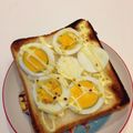 きたろうさん's cooksnap of when they made ◇マヨたまトースト◇.