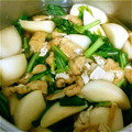 テンchan's cooksnap of when they made かぶの炒め煮.