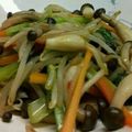 vignemale's cooksnap of when they made ◆簡単ヘルシーもやしと小松菜の豆板醤炒め.
