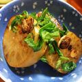 ayaka719's cooksnap of when they made 大根ステーキ～にんにく醤油.