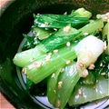 さとっちにゃん's cooksnap of when they made 簡単！やみつきチンゲン菜ナムル！！.
