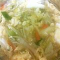 かずのりママ's cooksnap of when they made 焼き肉屋さんの野菜スープ.