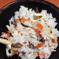⁂AYU⁂'s cooksnap of when they made 余った秋刀魚の塩焼きで絶品！炊き込みご飯.