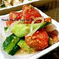 inyako's cooksnap of when they made コロコロ野菜のゴマ味サラダ♪.