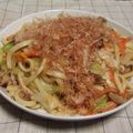 わに＊五郎's cooksnap of when they made 長ねぎたっぷり焼うどん.