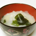 りんご華☆1219's cooksnap of when they made 生ワカメと大根の味噌汁.