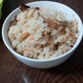 かりあん's cooksnap of when they made ごぼうの炊き込みご飯♬なめ茸味.