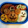 あくび王子まま's cooksnap of when they made キャラ弁、ミッキーハロウィン.