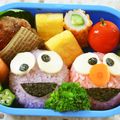 カヌレ３１４'s cooksnap of when they made 簡単！エルモのキャラ弁♡.