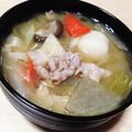 らむ（・×・）'s cooksnap of when they made 簡単豚汁2リットル　覚書.