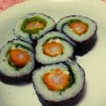 桃⭐みるく's cooksnap of when they made ☆★お寿司のえびフライ巻き★☆.
