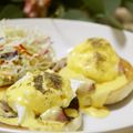しまべえ's cooksnap of when they made 本格派のエッグベネディクト.