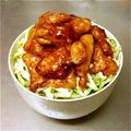 ♥ゆん♥'s cooksnap of when they made ＊照り焼きササミ丼＊.
