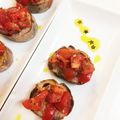 saico1108's cooksnap of when they made 簡単ヘルシー！ブルスケッタ.