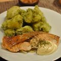 ＷａＴヒロコロ's cooksnap of when they made ポテトのジェノベーゼマヨ和え.