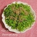 オレンジデイ's cooksnap of when they made 簡単！春菊とジャコのサラダ.