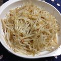 ゆうっちママ's cooksnap of when they made ペペロンチーノ風味のもやし炒め.