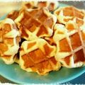 おやつたべる's cooksnap of when they made ホームベーカリー併用♪卵なし、ワッフル.