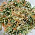 まふあゆ's cooksnap of when they made 水菜と人参の胡麻和え.