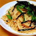 ゆうちゃんマン。's cooksnap of when they made 節約？♡明太子パスタ.