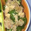 す1222's cooksnap of when they made ピーマンと鮭缶の和え物.
