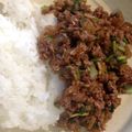 はなつこなつこ's cooksnap of when they made ラム肉の香菜ドライカレー.