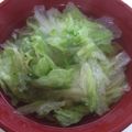ｋｕｍｉｔｙ's cooksnap of when they made 簡単♪レタススープ.
