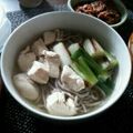 はらだぺこちゃん's cooksnap of when they made 香ばしい！焼きねぎ鶏南蛮そば.