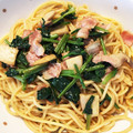 hisamegtak's cooksnap of when they made ほうれん草の和風パスタ.
