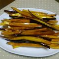 ハナたんたん's cooksnap of when they made さつま芋でお手軽おやつ♪美味しい芋けんぴ.