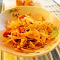 Marrietty's cooksnap of when they made もやしウィンナーの卵とじ(*^^*).