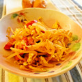 Marrietty's cooksnap of when they made もやしウィンナーの卵とじ(*^^*).