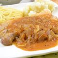 よっしゃん's cooksnap of when they made 柔らか～♡　豚肉トマトソース.