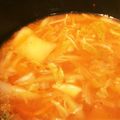 chankotsu's cooksnap of when they made あつあつぽかぽか味噌キムチスープ♪.