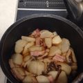 クックPY88I7☆'s cooksnap of when they made 里芋とベーコン、しめじの煮物.