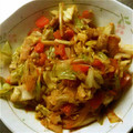 にゃんちうさん's cooksnap of when they made 簡単☆トマトとキャベツと豚の炒め煮.