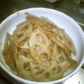 とんこ２０２０'s cooksnap of when they made 加賀れんこんのきんぴら.